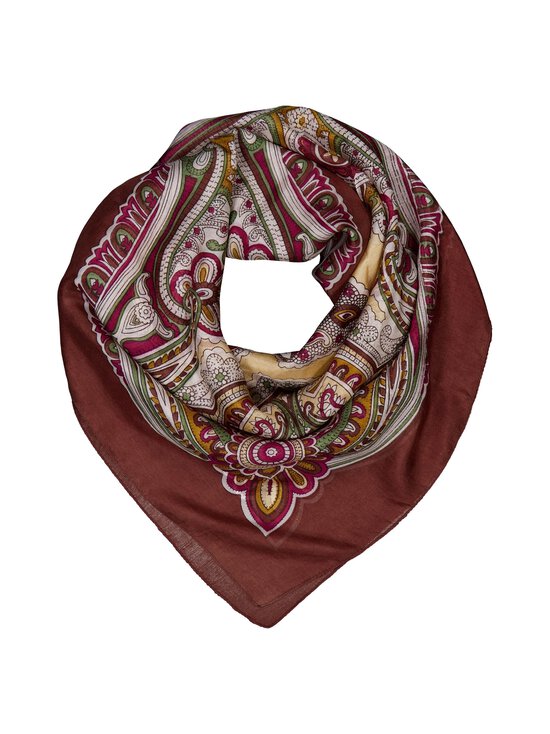 A+more - Naisley zīda lakats 100 x 100 cm - BROWN/BEIGE/RED 5 | Stockmann - photo 1