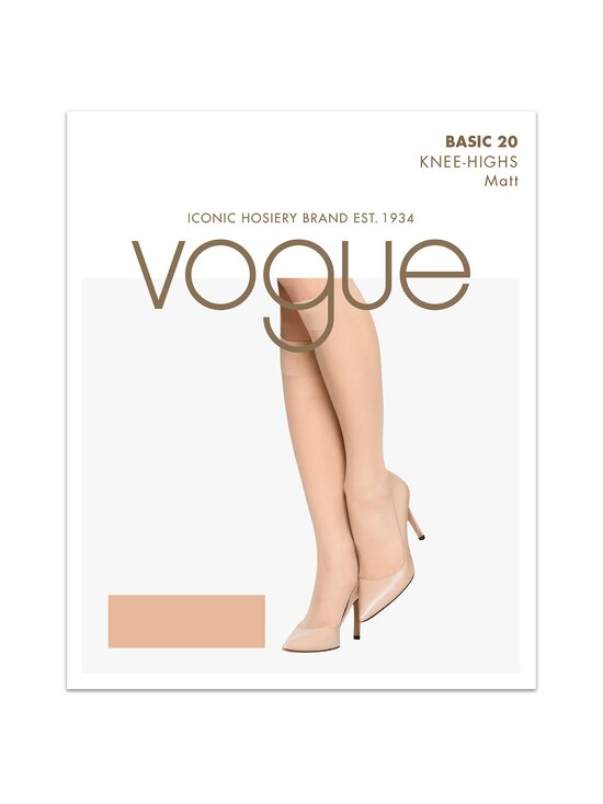 Vogue - Basic 20den pusgarās zeķes, 2gab - SUNTAN - photo 1 Vogue - Basic 20den pusgarās zeķes, 2gab - SUNTAN | Stockmann - photo 1