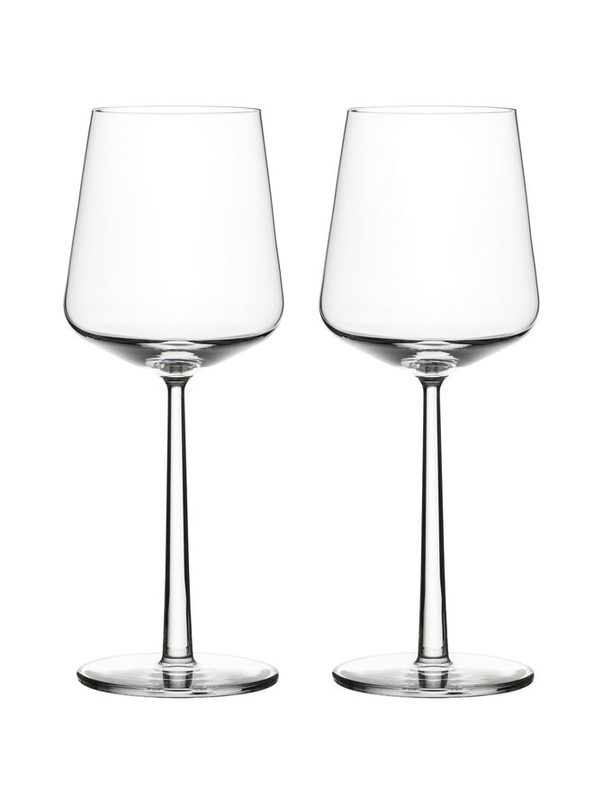 Red wine glasses, 2 pcs