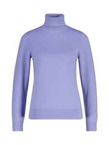 GANT - Merino vilnas džemperis ar augstu apkakli - 454 MISTY LAVENDER | Stockmann