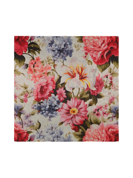 A+more - Hansu zīda lakats 100 x 100 cm - WHITE/PINK/GREEN | Stockmann - photo 2