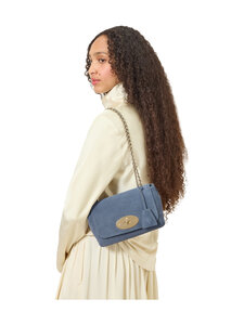 Mulberry - Lily Small Classic Grain -käsilaukku - D117 FOGGY GREY | Stockmann