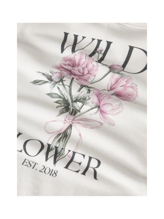 Name It - T-särk NkfVotea Regular - CLOUD DANCER PRINT:WILD FLOWER | Stockmann - photo 3