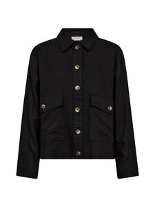 Freequent - FQLava-pellavasekoitetakki - 1000 BLACK | Stockmann