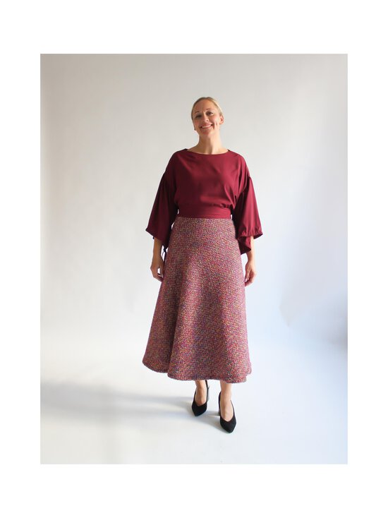 Lili Marleena - Purple Tweed Midi svārki - PURPLE | Stockmann - photo 2