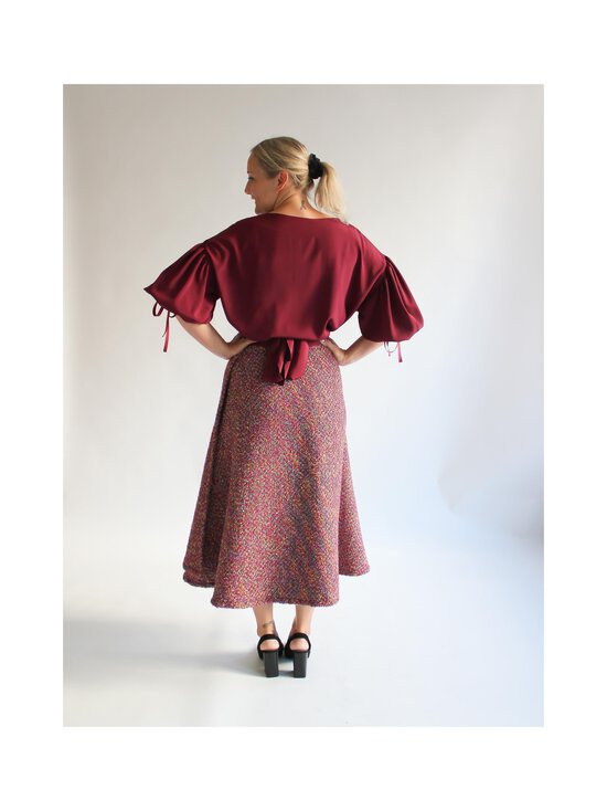 Lili Marleena - Purple Tweed Midi svārki - PURPLE | Stockmann - photo 3