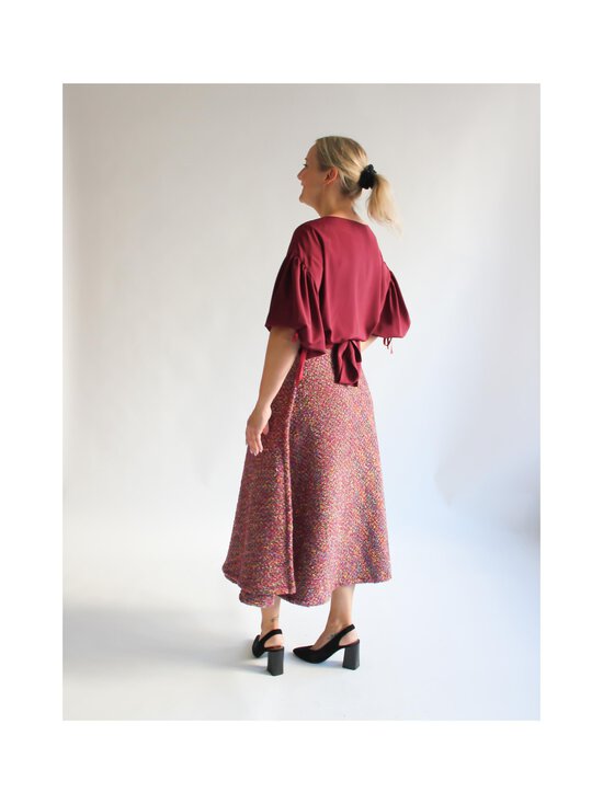 Lili Marleena - Purple Tweed Midi svārki - PURPLE | Stockmann - photo 4