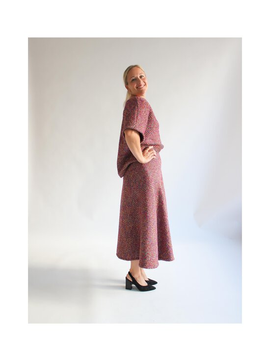 Lili Marleena - Purple Tweed Midi svārki - PURPLE | Stockmann - photo 5