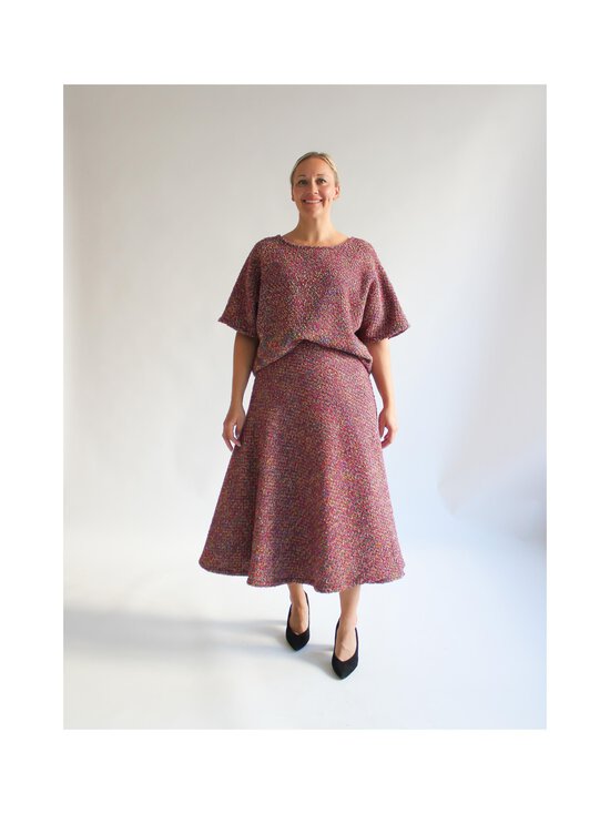Lili Marleena - Purple Tweed Midi svārki - PURPLE | Stockmann - photo 6