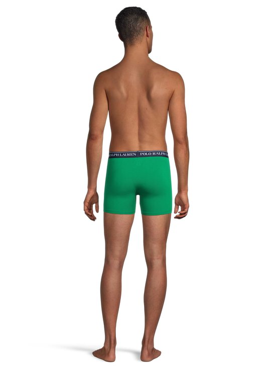 Polo Ralph Lauren - Boxer Brief -alushousut 3-pack - 3PK SPRNG MELON/NAVY/CHRMA GRN | Stockmann - photo 4
