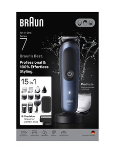 Braun - 15-in-1 All-in-one series -partatrimmeri ja välinesetti - BLUE Braun - 15-in-1 All-in-one series -partatrimmeri ja välinesetti - BLUE | Stockmann