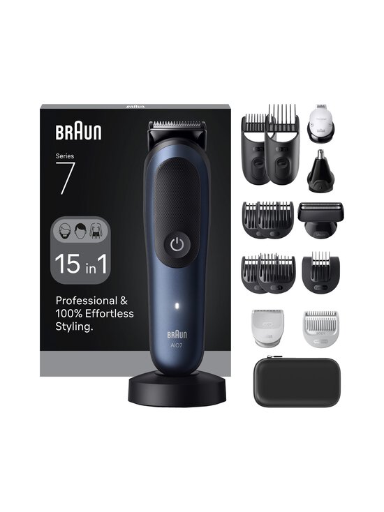 Braun - 15-in-1 All-in-one series -partatrimmeri ja välinesetti - BLUE | Stockmann - photo 2