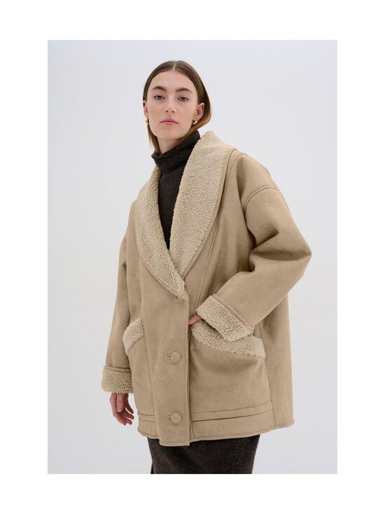 MY ESSENTIAL WARDROBE - Tehiskarusnahast jope JasminMW - 106329 FEATHER BEIGE - photo 5 MY ESSENTIAL WARDROBE - Tehiskarusnahast jope JasminMW - 106329 FEATHER BEIGE | Stockmann - photo 5