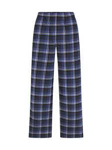 SKIMS - Flannel Sleep Oversized bikses - INDIGO OUTDOOR PLAID | Stockmann