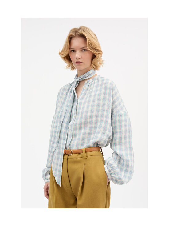 Skall Studio - Elvira šalle - PURPLE/BLUE CHECK | Stockmann - photo 2
