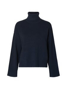 Selected - SlfKamma Roll Neck -neule - DARK SAPPHIRE | Stockmann