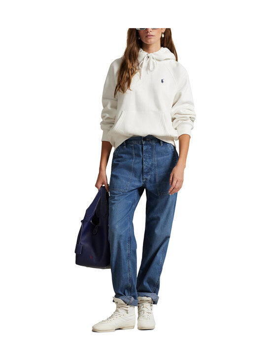 Polo Ralph Lauren - Pusa Kangaroo Pocket - 001 WHITE | Stockmann - photo 6
