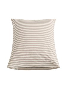 Tekla - Percale-tyynyliina - 483 CLAY STRIPES | Stockmann