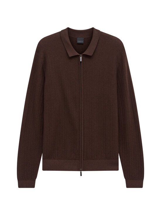 Bugatti - Kardigan Full Zip - 080 BROWN | Stockmann - photo 1