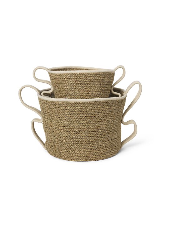 Ferm Living - Verso uzglabāšanas grozi Ø 34 + 25 cm, 2 gab. - OFF-WHITE - photo 2 Ferm Living - Verso uzglabāšanas grozi Ø 34 + 25 cm, 2 gab. - OFF-WHITE | Stockmann - photo 2