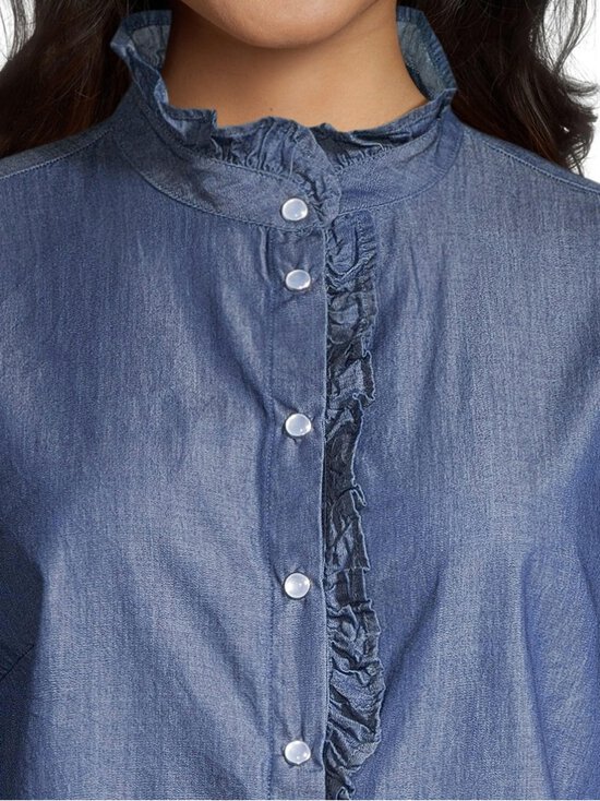 Lexington - Denim Frill -paitapusero - 901 MEDIUM BLUE DENIM | Stockmann - photo 4