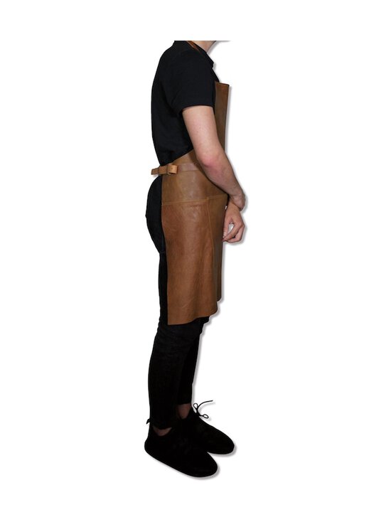 DUTCHDELUXES - BBQ Style Leather Apron, 64.5 x 78.5 cm - VC VINTAGE COGNAC - photo 5 DUTCHDELUXES - BBQ Style Leather Apron, 64.5 x 78.5 cm - VC VINTAGE COGNAC | Stockmann - photo 5