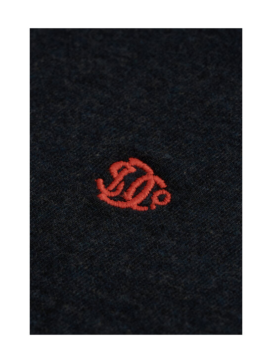Superdry - Logo Embroidery t-paita - L7A DEEP SEA BLUE MARL/ORANGE | Stockmann - photo 6