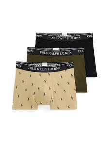 Polo Ralph Lauren - Classic Trunk -bokserit 3-pack - 147 3PK BLK/ARMDLO/CLSC KHKI AOPP | Stockmann