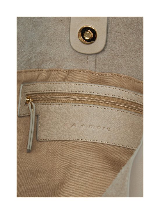 A+more - Millie Shopper -nahkalaukku - LIGHT BEIGE | Stockmann - photo 3