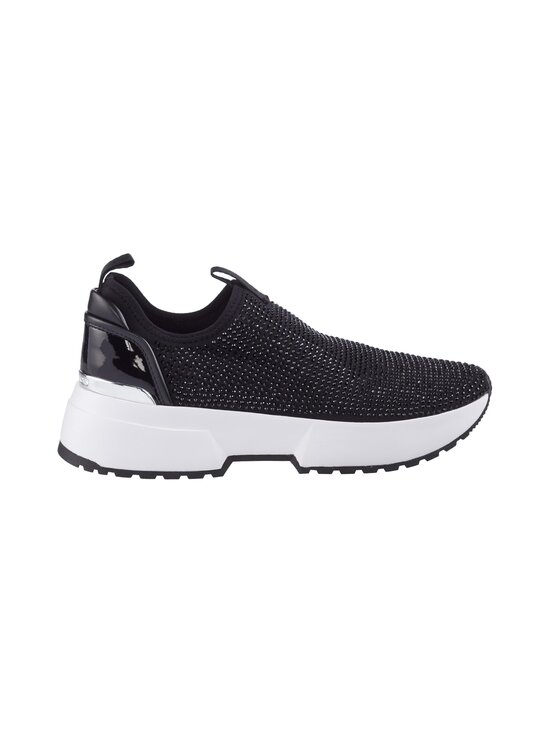 Cosmo Embellished Stretch Nylon Slip-On Trainer -sneakerit