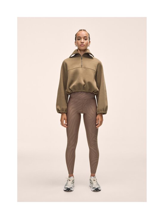 Casall - Heat Printed High Waist treniņu legingi - 666 ZEBRA KHAKI - photo 4 Casall - Heat Printed High Waist treniņu legingi - 666 ZEBRA KHAKI | Stockmann - photo 4