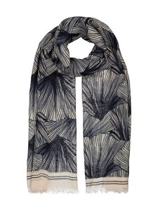 A+more - Neris vilnas šalle 70 x 180 cm - BEIGE/BLACK | Stockmann
