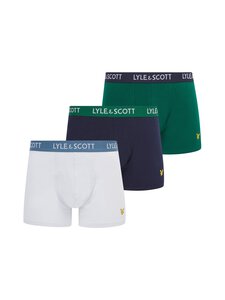 Lyle & Scott - Aluspüksid Barclay, 3 tk pakis - PEACOAT - EVERGREEN - BRIGHT WHITE | Stockmann