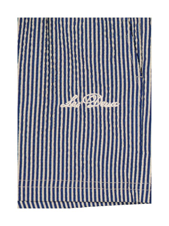Les Deux - Stan Stripe Seersucker peldbikses - 815477-LIGHT SAND/BLUEPRINT - photo 3 Les Deux - Stan Stripe Seersucker peldbikses - 815477-LIGHT SAND/BLUEPRINT | Stockmann - photo 3