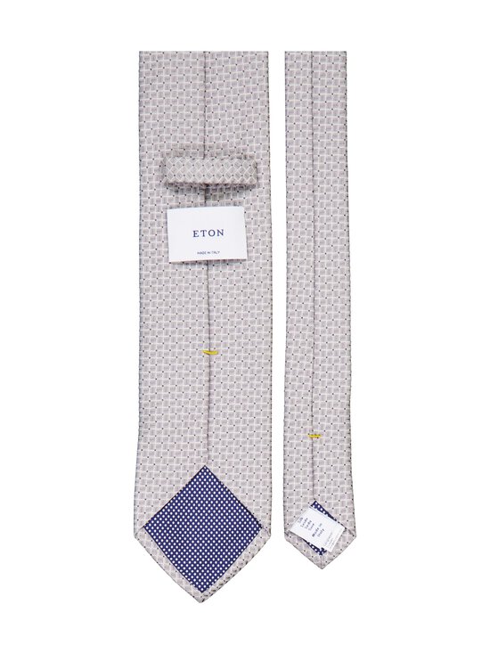 Eton - Micro Geometrical -silkkisolmio - 12 LIGHT GREY | Stockmann - photo 2