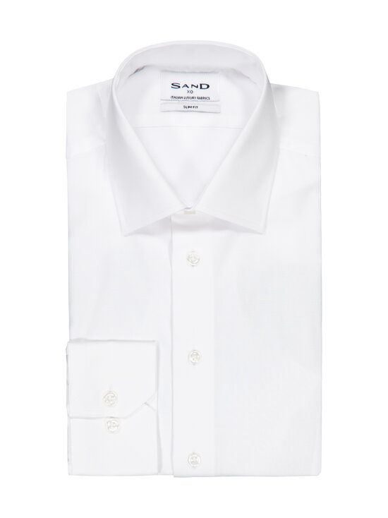 SAND Copenhagen - Jake Slim fit -kauluspaita - 000 PURE WHITE | Stockmann - photo 1