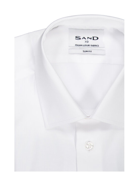 SAND Copenhagen - Jake Slim fit -kauluspaita - 000 PURE WHITE | Stockmann - photo 2