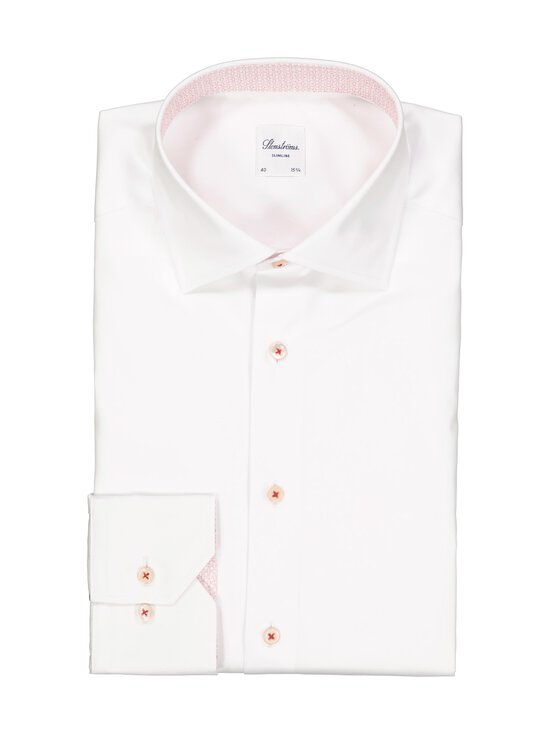 Stenströms - Slimline Contrast -kauluspaita - 000 WHITE | Stockmann - photo 1