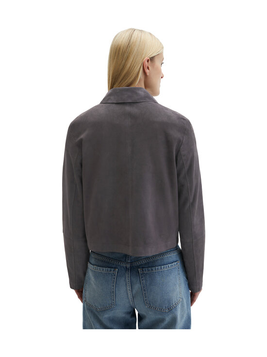 Marc O'Polo - Velour-mokkanahkatakki - 942 BLUE GRAPHITE | Stockmann - photo 3
