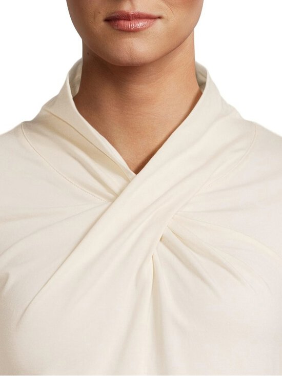 ESSENTIALS by Stockmann - Noemie trikotāžas krekls - OFFWHITE | Stockmann - photo 4