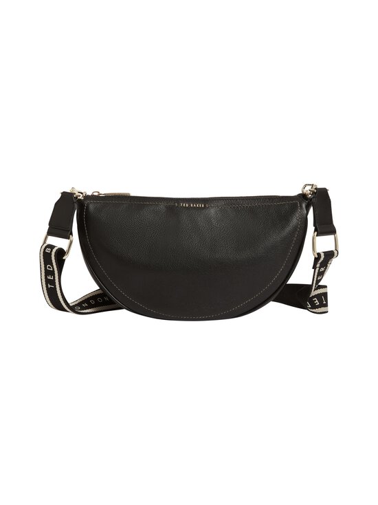 Ted Baker London - Lorreen Webbing Half Moon Crossbody -nahkalaukku - BLACK | Stockmann - photo 1