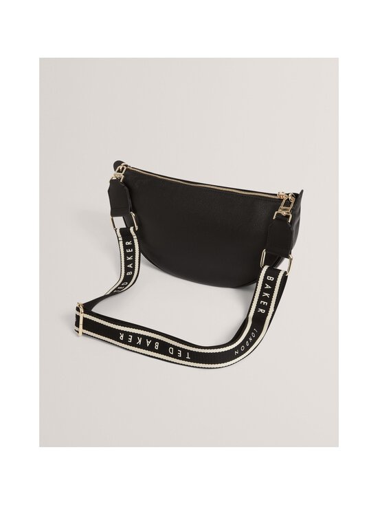 Ted Baker London - Lorreen Webbing Half Moon Crossbody -nahkalaukku - BLACK | Stockmann - photo 3