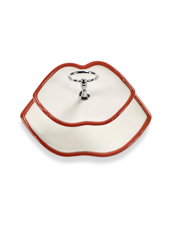 Serax - Cake Stand 2 Tier Red White -kakkuteline - 305 RED | Stockmann - photo 4
