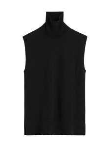 TOTEME - Sleeveless fine -pooloneule - BLACK | Stockmann