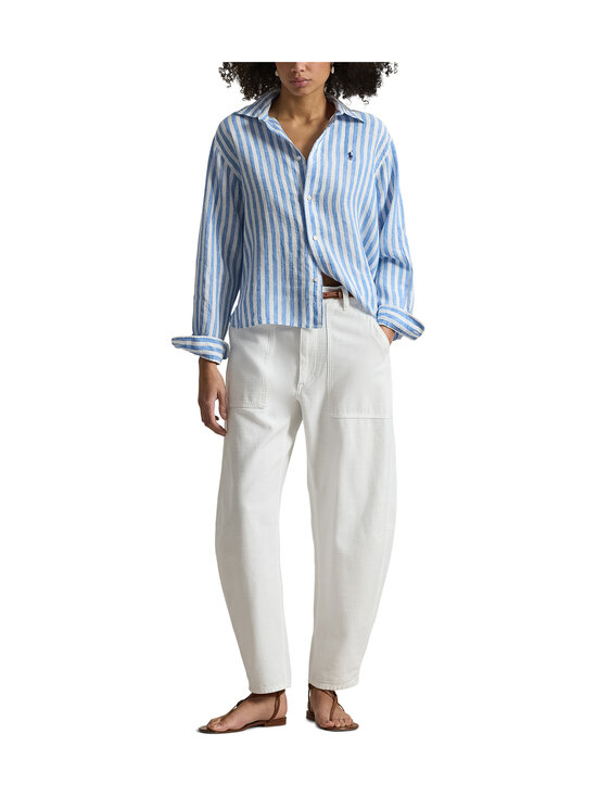 Polo Ralph Lauren - Long Sleeve Button Front -paita - 1993 WHITE BLUE MULTI | Stockmann - photo 4