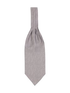 Stockholm Kravatt - Ascot Print Silk -solmiohuivi - 6 LIGHT BLUE / BROWN | Stockmann