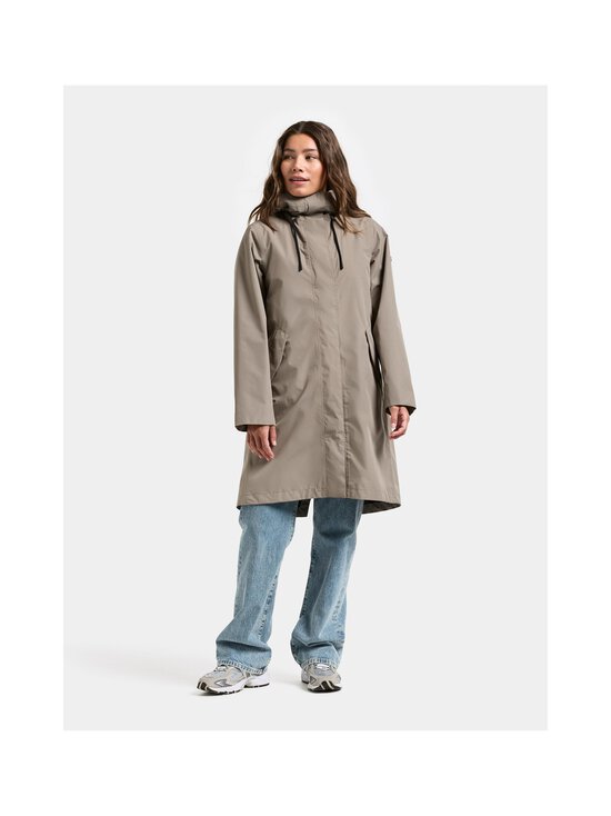 Didriksons - Elina Wns Parka -takki - F04 ASH BROWN | Stockmann - photo 3