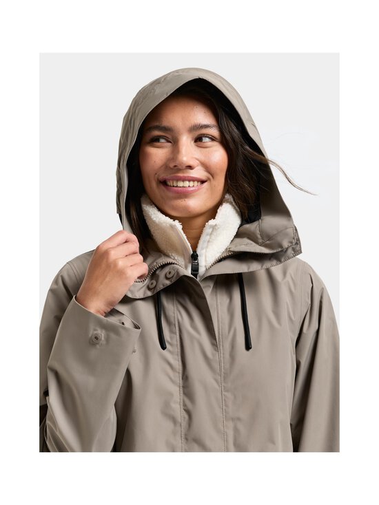 Didriksons - Elina Wns Parka -takki - F04 ASH BROWN | Stockmann - photo 7