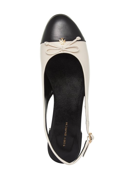 Tory Burch - Cap-Toe Singleback Ballet laiviņas - 100 LIGHT CREAM / PERFECT BLACK - photo 2 Tory Burch - Cap-Toe Singleback Ballet laiviņas - 100 LIGHT CREAM / PERFECT BLACK | Stockmann - photo 2