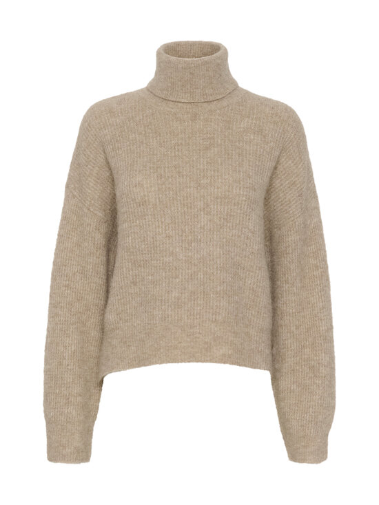 Gestuz - AlphaGZ Rollneck -neule - 190 WARM SAND MELANGE | Stockmann - photo 1